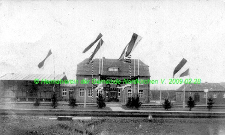 Capelle Bahnhof um 1928 Einweihung