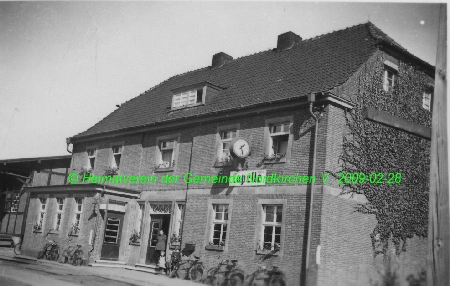 Capelle Bahnhof um 1940