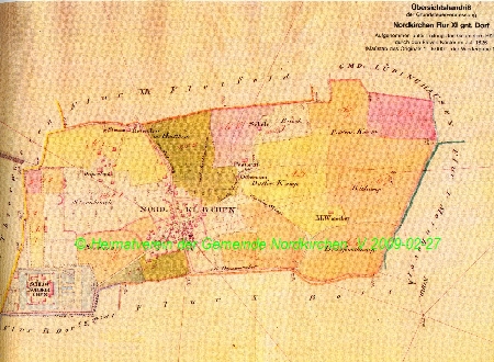 Nordkirchen 1 Karte von 1826 1