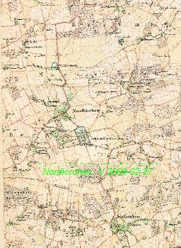 Nordkirchen 1 Karte von 1848 AA
