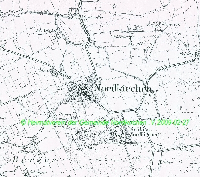 Nordkirchen 1 Karte von 1894 Ausschnitt