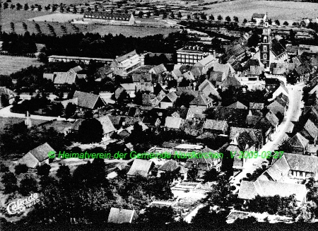 Nordkirchen 3 Flugaufnahme um 1960 5