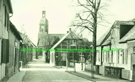 Nordkirchen Schlossstrae um 1950 1