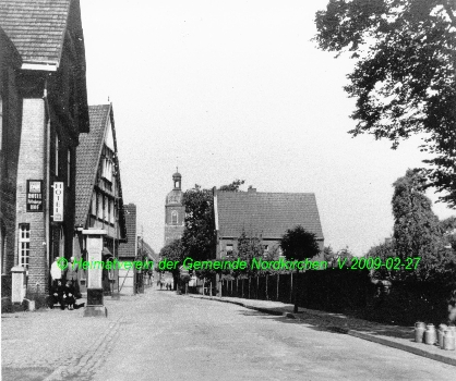 Nordkirchen Schlossstrae um 1950 4