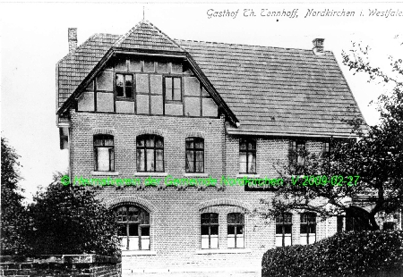 Nordkirchen U Gasthof Tennhoff um 1950