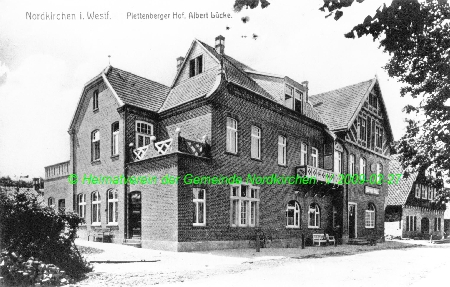 Nordkirchen U Gaststtte Plettenberger Hof um 1930