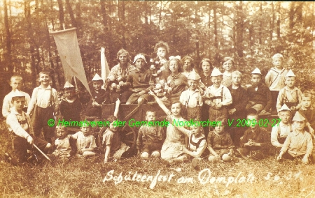 Nordkirchen V Kinderschtzenfest 05.6.1931 am Domplatz