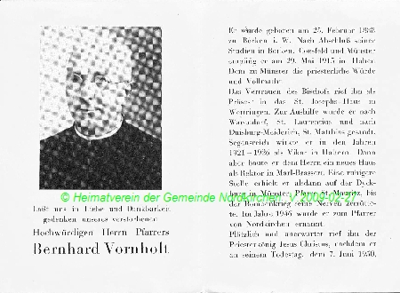 Nordkirchen W Beerdigung Pastor Vollmer 1950 000