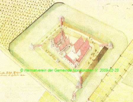 Schloss 1 Alte Burg um 1550 1