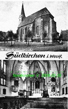 Südkirchen 2 Postkarte um 1950 1